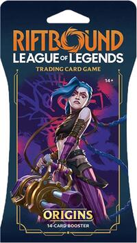 Riftbound: League of Legends Trading Card Game: Origins - Sleeved Booster Pack
