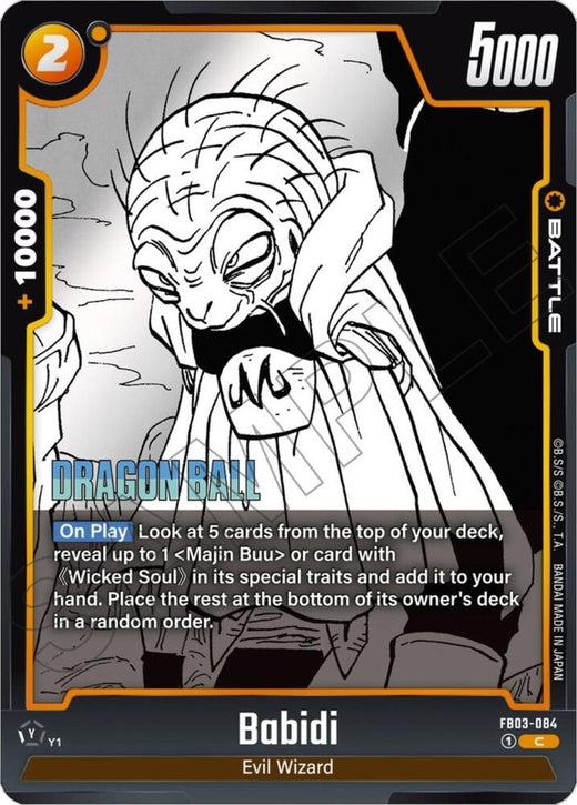 Babidi FB03-084 C Foil