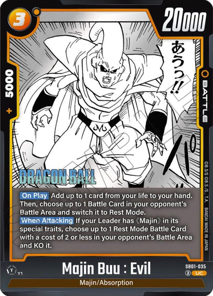 DBS Fusion World: Manga Booster 01 Singles 1/3