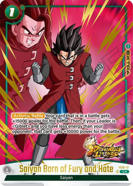 Saiyan nacido de la furia y el odio FS10-17 C AA