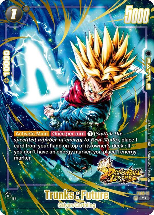 Trunks : Future (Bonus Pack Alternate Art) FS09-11 Common Holofoil