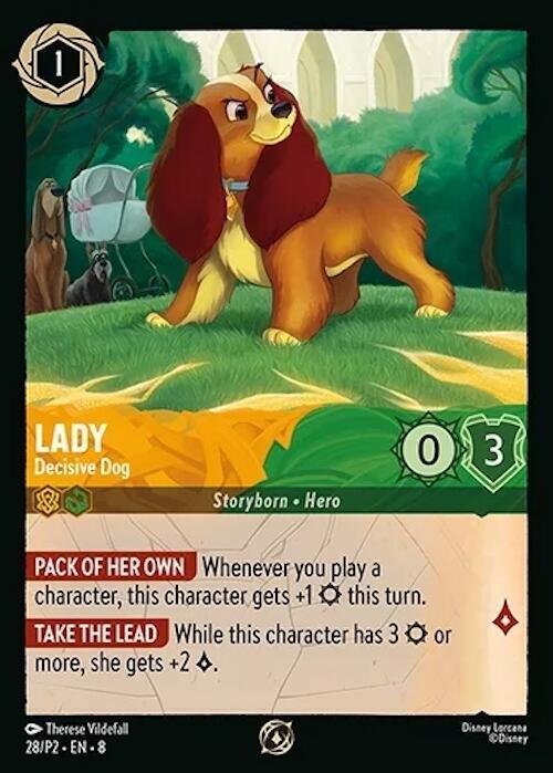 Lady - Decisive Dog 28 Promo Cold Foil