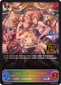 Celia, Sky Commander - PR-268EN | Shadowverse: Evolve Promo Cards | Promo | Normal | #PR-268EN