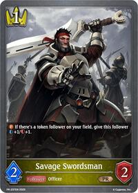 Savage Swordsman | Shadowverse: Evolve Promo Cards | Promo | Normal | #PR-237EN