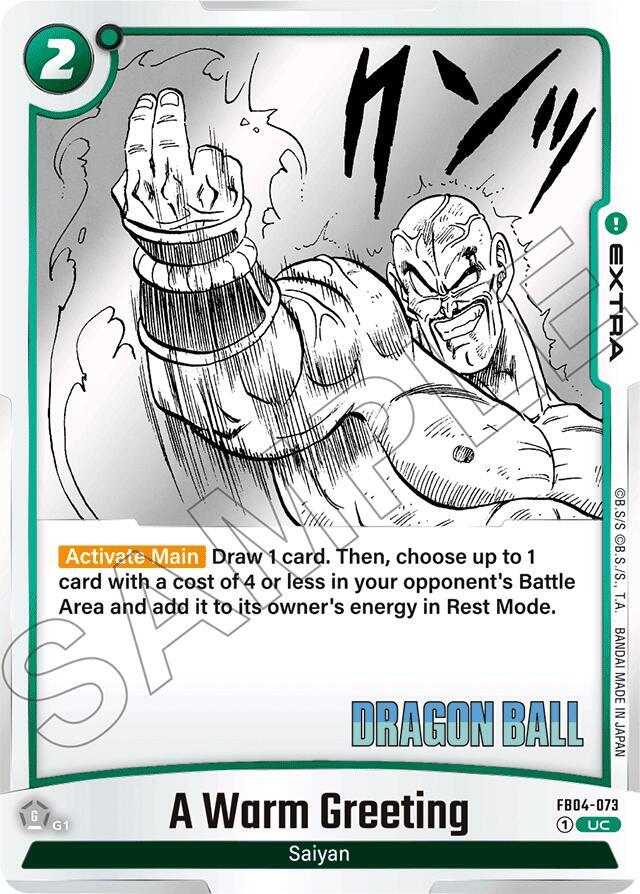 DBS Fusion World: Manga Booster 01 Singles 2/3