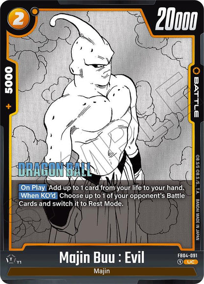 DBS Fusion World: Manga Booster 01 Singles 2/3
