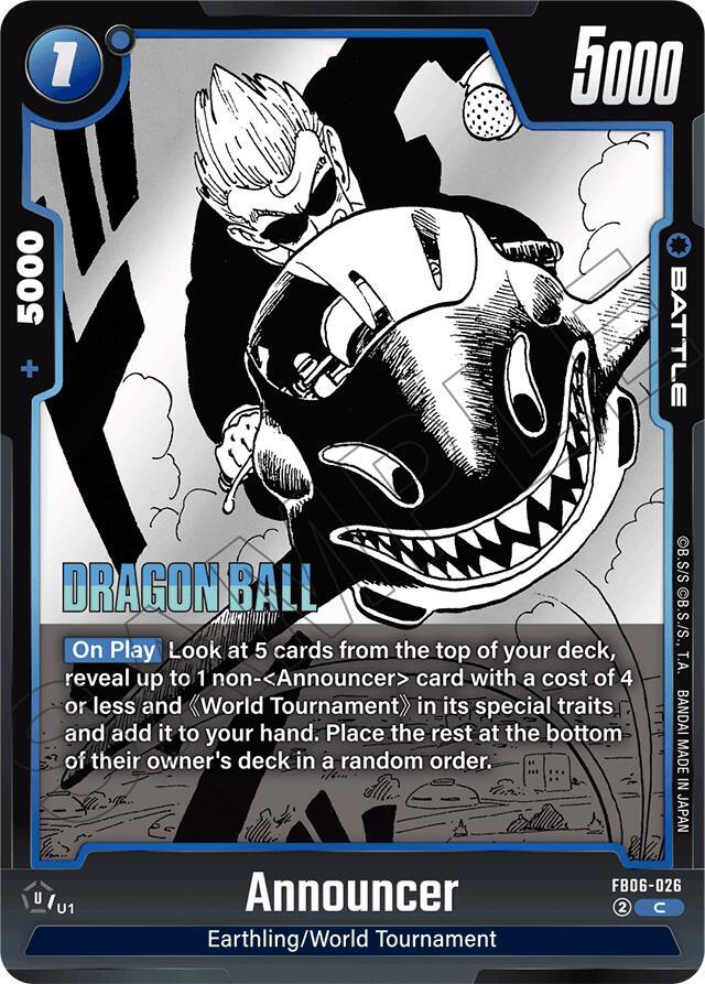 DBS Fusion World: Manga Booster 01 Singles 1/3