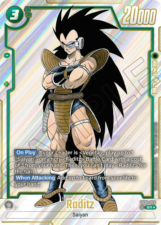 Raditz SB01-026 SR AA