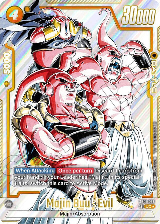 Majin Buu: Malvado SB01-036 UC AA