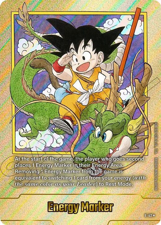 Marcador de energía (E-42) (Oro) Holofoil