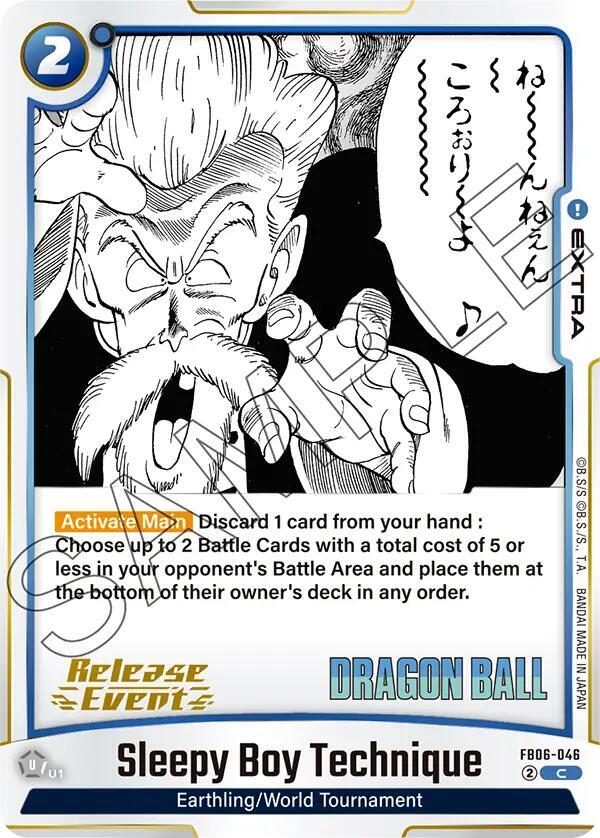 DBS Fusion World: Manga Booster 01 Release Event Cards Singles