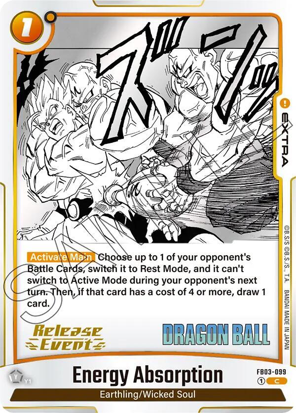 DBS Fusion World: Manga Booster 01 Release Event Cards Singles