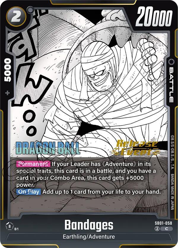 DBS Fusion World: Manga Booster 01 Release Event Cards Singles