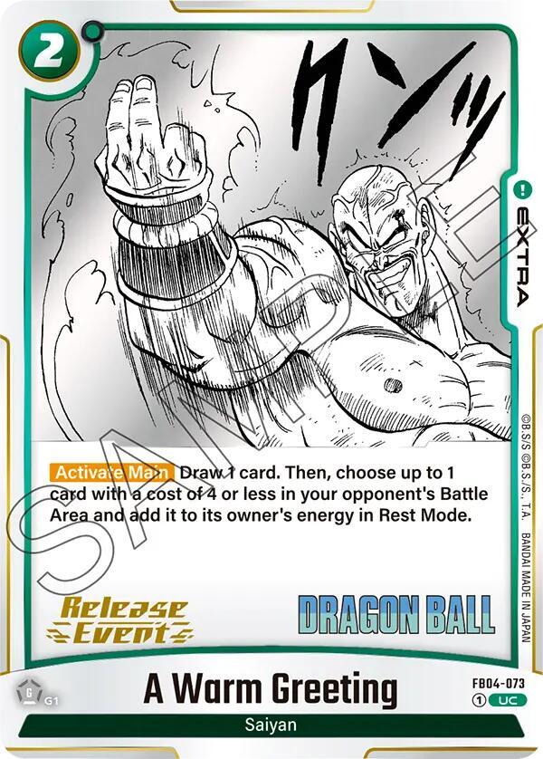 DBS Fusion World: Manga Booster 01 Release Event Cards Singles