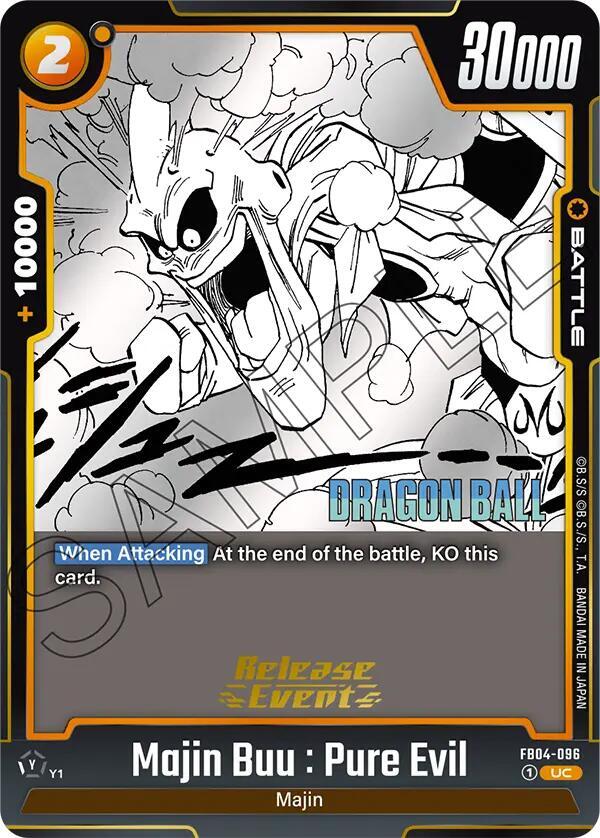 DBS Fusion World: Manga Booster 01 Release Event Cards Singles