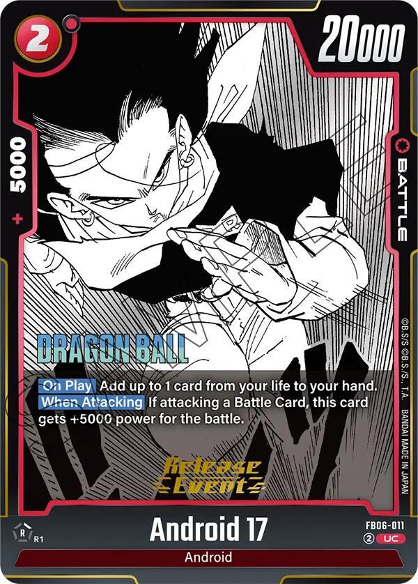 DBS Fusion World: Manga Booster 01 Release Event Cards Singles