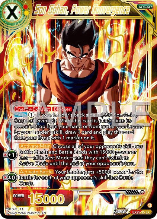 Son Gohan, Power Convergence EX25-35 Expansion Rare Foil