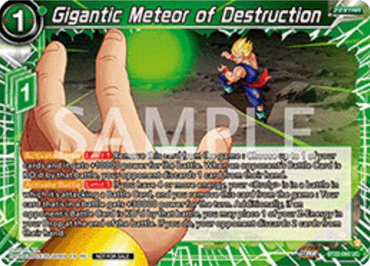 Gigantic Meteor of Destruction (Deluxe Pack 2025 Vol.2) BT22-060 Uncommon