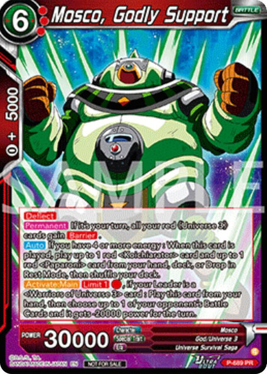 Mosco, Godly Support (Deluxe Pack 2025 Vol.2) P-689 Promo