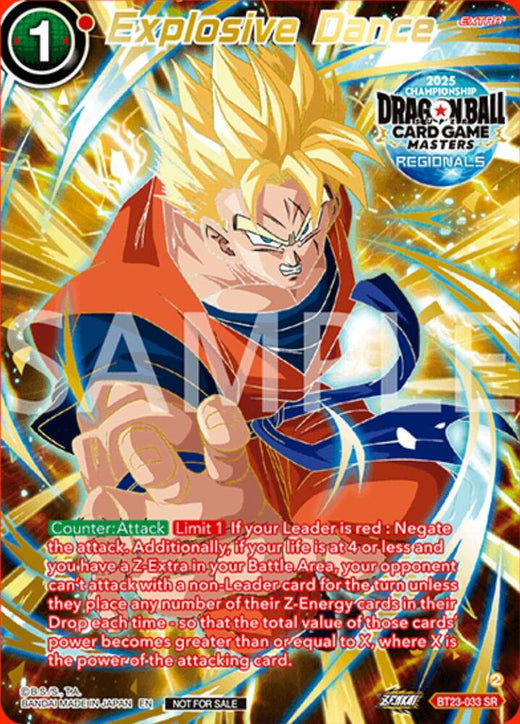 Explosive Dance (Alt-Art Card) BT23-033 Super Rare Foil