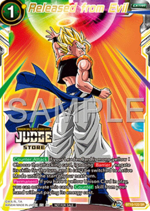 Released from Evil (Judge Pack Vol.17) (Store) BT10-123 Super Rare Foil