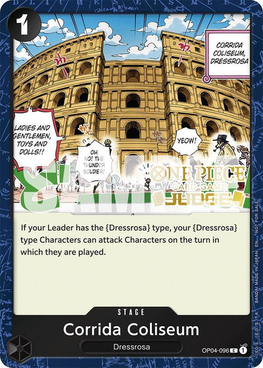 Corrida Coliseum (Judge Pack Vol. 6) OP04-096 C Foil