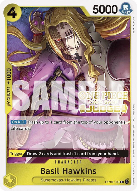 Basil Hawkins (Judge Pack Vol. 6) OP10-109 R Foil