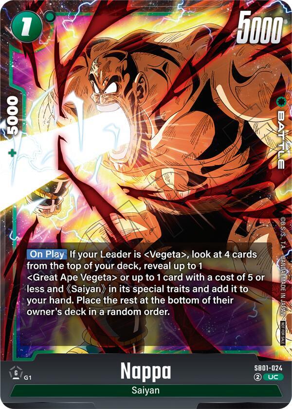 Dragon Ball Super: Fusion World: Tournament and Championship Promos Singles 5/5