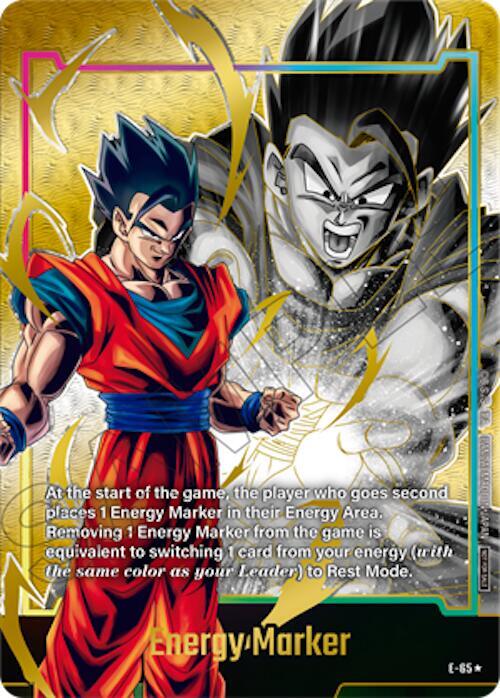 Marcador de Energía (E-65) (Oro) Holofoil