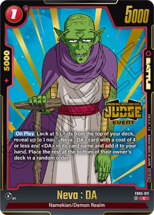 DBS Fusion World: Tournament and Championship Promos Singles 1/4