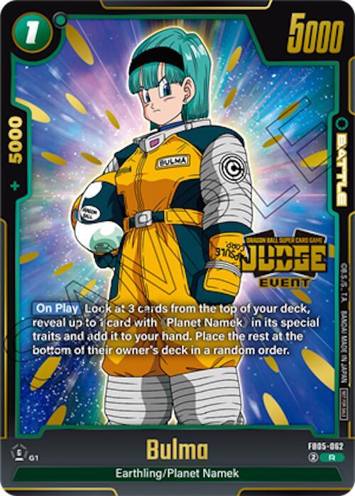 Bulma (Judge Pack (Event Judge) 04) FB05-062 R JPE
