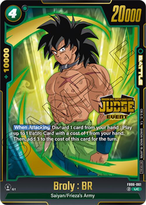 DBS Fusion World: Tournament and Championship Promos Singles 3/4