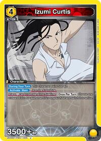 Izumi Curtis | UE09ST: FULLMETAL ALCHEMIST Starter Deck | Uncommon | Normal | #UE09ST/FMA-1-005