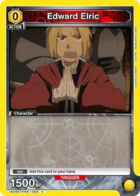 Edward Elric (009) | UE09ST: FULLMETAL ALCHEMIST Starter Deck | Common | Normal | #UE09ST/FMA-1-009