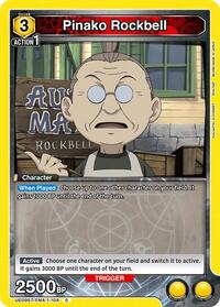 Pinako Rockbell | UE09ST: FULLMETAL ALCHEMIST Starter Deck | Common | Normal | #UE09ST/FMA-1-104