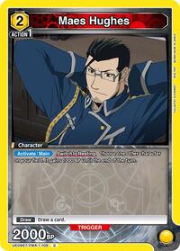 Maes Hughes | UE09ST: FULLMETAL ALCHEMIST Starter Deck | Common | Normal | #UE09ST/FMA-1-105