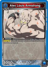 Alex Louis Armstrong | UE09ST: FULLMETAL ALCHEMIST Starter Deck | Rare | Normal | #UE09ST/FMA-1-110