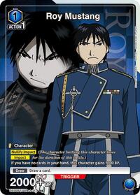 Roy Mustang (111) (R*) | UE09ST: FULLMETAL ALCHEMIST Starter Deck | Rare 1-Star | Foil | #UE09ST/FMA-1-111
