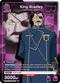 King Bradley (R*) | UE09ST: FULLMETAL ALCHEMIST Starter Deck | Rare 1-Star | Foil | #UE09ST/FMA-1-113