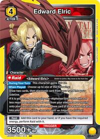 Edward Elric (012) | UE09BT: FULLMETAL ALCHEMIST | Super Rare | Foil | #UE09BT/FMA-1-012