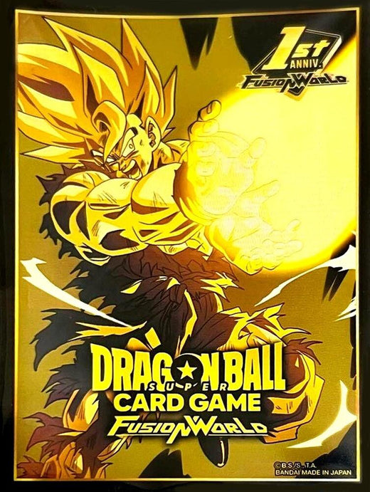 Dragon Ball Super Fusion World Card Game Official Sleeves - 1st Anniversary Set (64-Pack)