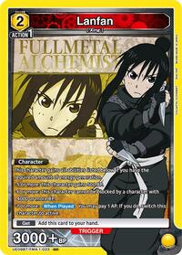 Lanfan (023) | UE09BT: FULLMETAL ALCHEMIST | Super Rare | Foil | #UE09BT/FMA-1-023