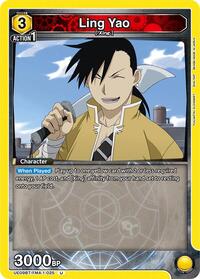 Ling Yao (025) | UE09BT: FULLMETAL ALCHEMIST | Uncommon | Normal | #UE09BT/FMA-1-025
