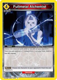 Fullmetal Alchemist | UE09BT: FULLMETAL ALCHEMIST | Uncommon | Normal | #UE09BT/FMA-1-033