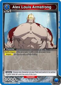 Alex Louis Armstrong (036) | UE09BT: FULLMETAL ALCHEMIST | Uncommon | Normal | #UE09BT/FMA-1-036