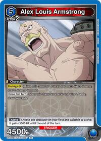 Alex Louis Armstrong (037) | UE09BT: FULLMETAL ALCHEMIST | Rare | Foil | #UE09BT/FMA-1-037