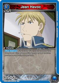 Jean Havoc | UE09BT: FULLMETAL ALCHEMIST | Uncommon | Normal | #UE09BT/FMA-1-042