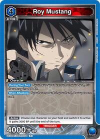 Roy Mustang (054) | UE09BT: FULLMETAL ALCHEMIST | Rare | Foil | #UE09BT/FMA-1-054