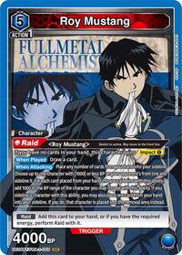 Roy Mustang (055) | UE09BT: FULLMETAL ALCHEMIST | Super Rare | Foil | #UE09BT/FMA-1-055