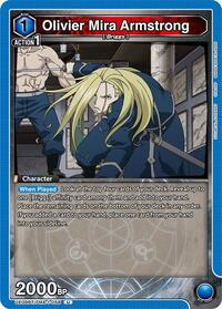Olivier Mira Armstrong (058) | UE09BT: FULLMETAL ALCHEMIST | Uncommon | Normal | #UE09BT/FMA-1-058